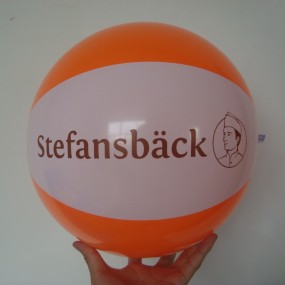 strandballen personaliseren met logo